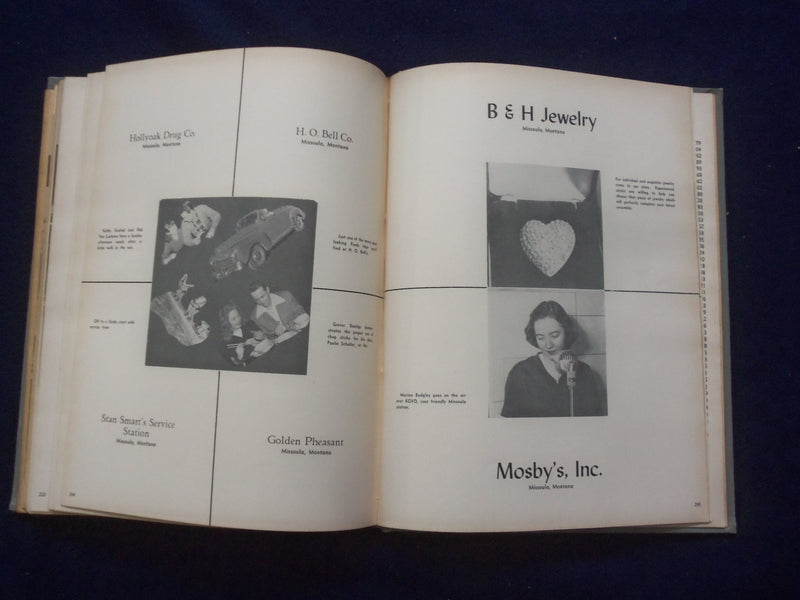 1947 SENTINAL UNIVERSITY OF MONTANA YEARBOOK - MISSOULA, MONTANA - YB 3108