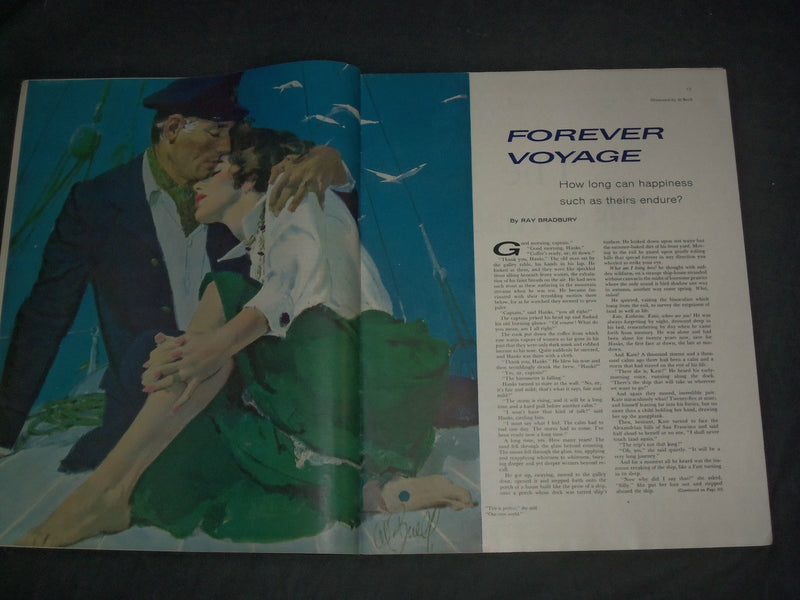 1960 JANUARY 9 THE SATURDAY EVENING POST MAGAZINE - ILLUSTRATED COVER - SP 2481R