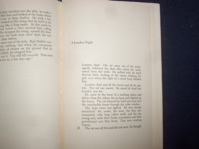 1956 THE BLUE DOG HARDCOVER BOOK BY ANNE BODART - ALICE B. TOKLAS - KD 9145