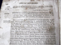 1821 LAWS OF THE STATE OF NEW JERSEY VOL- CONSTITUTION - DECLARTION - KD 2174