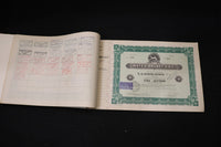 1938 MATEO BRUNET STOCK CERTIFICATE BOOK - URUGUAY - KD 3351F