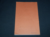 1980 INVITATION TO COMMONE BOOK SIGNED BY ROBERT ANDERSON - KD 7724