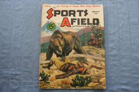 1940 FEBRUARY SPORTS AFIELD MAGAZINE - GOOSE SHOOTING IN CANADA COVER - SP 6174A