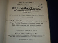 1941 OIL PAINT & DRUG REPORTER MAGAZINE BOUND VOL LOT OF 4 - GREAT ADS - KD 1221