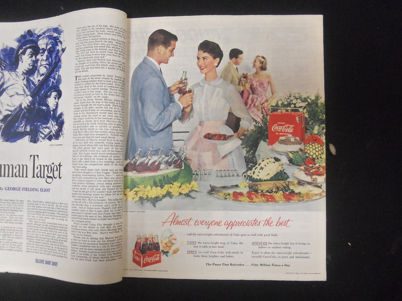 1955 JULY 8 COLLIER'S MAGAZINE - SWEET LAND OF LIBERTY COVER - ST 4531