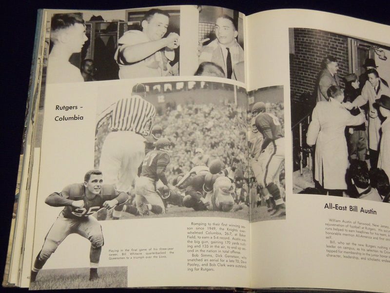 1958 SCARLET LETTER RUTGERS UNIVERSITY YEARBOOK - NEW JERSEY - PHOTOS - YB 657