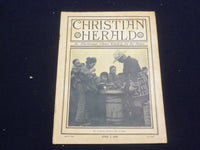 1922 APRIL 1 CHRISTIAN HERALD MAGAZINE- ICE-CREAM SANDWICH MAN OF JAPAN- ST 6596