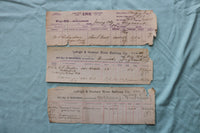 1888 WAY-BILL OF MERCHANDISE RAILROAD - 3 PIECES - K 3326