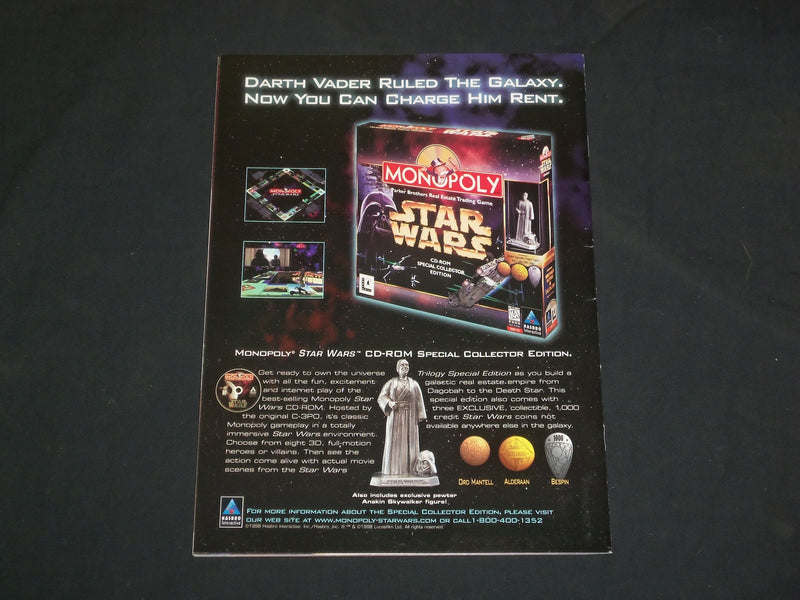 1998 STAR WARS BOBA FETT MAGAZINE - JUST WHO IS BOBA FETT? - B 4927