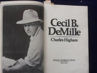 1973 CECIL B. DEMILLE HARDCOVER BOOK BY CHARLES HIGHAM - KD 8630