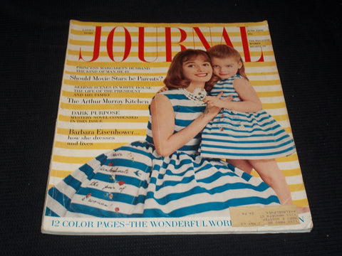 1960 JUNE LADIES' HOME JOURNAL MAGAZINE - VERY NICE FRONT COVER - E 4470