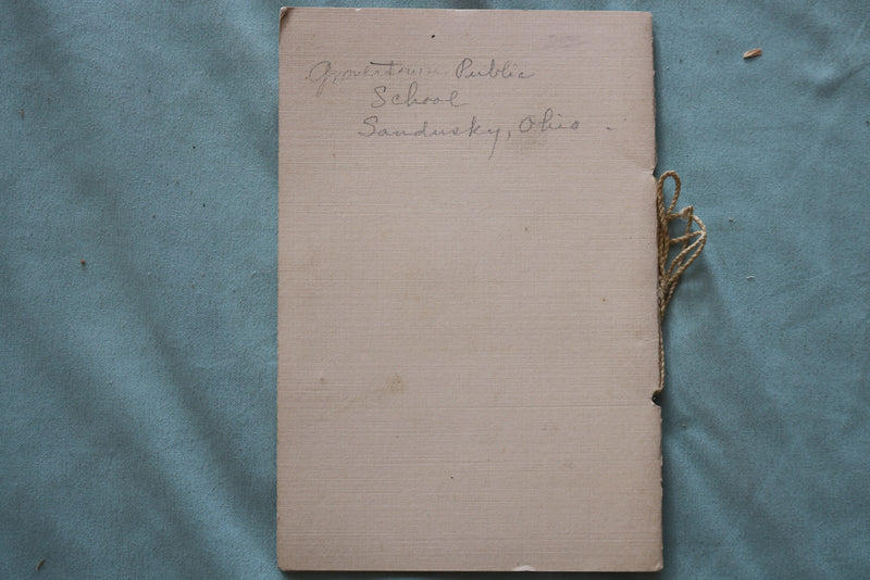1916 GROVERTOWN PUBLIC SCHOOL SOUVENIR - SANDUSKY, OHIO - K 3305