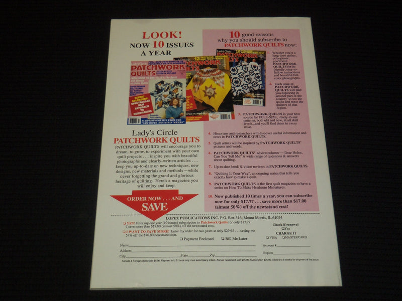 1994 JULY LADY'S CIRCLE MAGAZINE - ELIZABETH TAYLOR COVER - E 15924