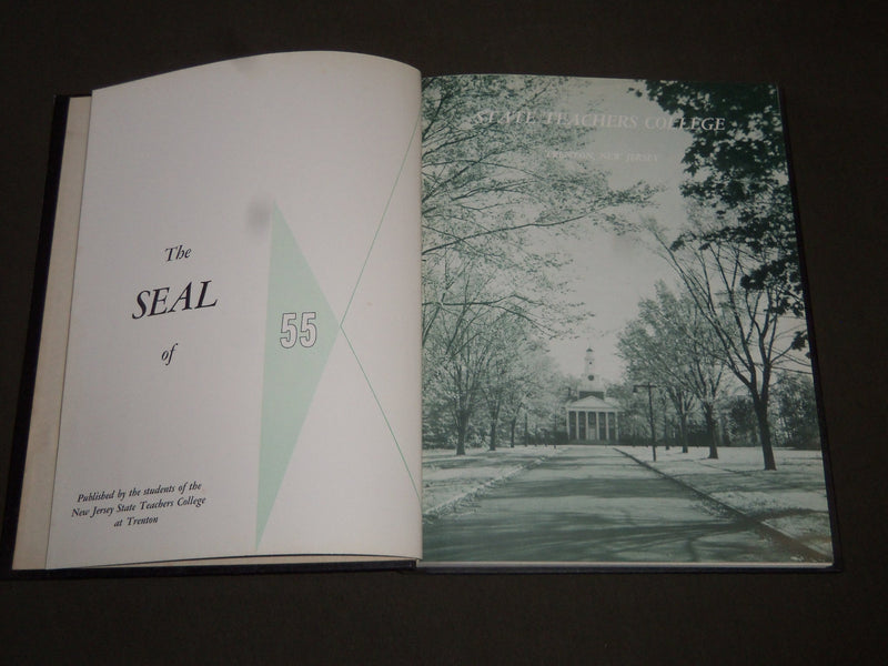 1955 THE SEAL TRENTON STATE COLLEGE YEARBOOK - NEW JERSEY - PHOTOS - YB 1066