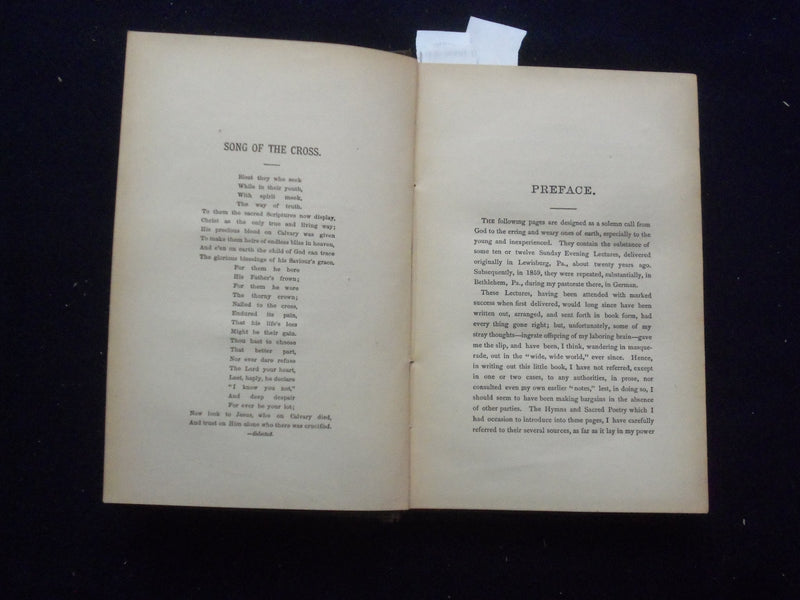 1877 LIFE PICTURES OF THE PRODIGAL SON HARDCOVER BOOK BY REV. HEISLER - KD 8463