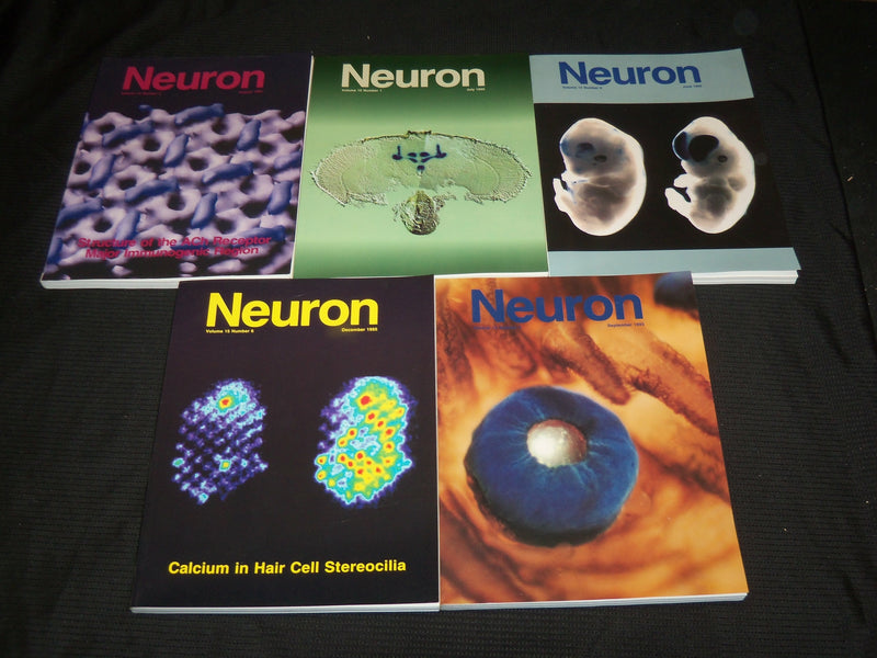 1995 NEURON MAGAZINE LOT OF 5 ISSUES - NICE COVERS & PHOTOS - O 3239D