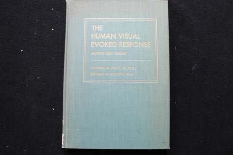 1969 THE HUMAN VISUAL EVOKED RESPONSE - METHOD AND THEORY HARDCOVER - KD 9775