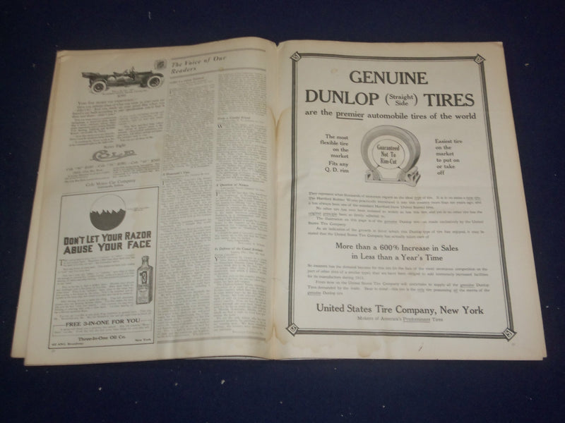 1913 FEBRUARY 8 COLLIER'S MAGAZINE - THE BUSINESS OF ARSON - ST 6701