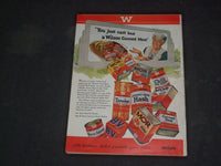 1949 AUGUST WOMAN'S DAY MAGAZINE - GIRLS ON SWING COVER - B 4037