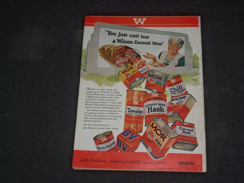 1949 AUGUST WOMAN'S DAY MAGAZINE - GIRLS ON SWING COVER - B 4037