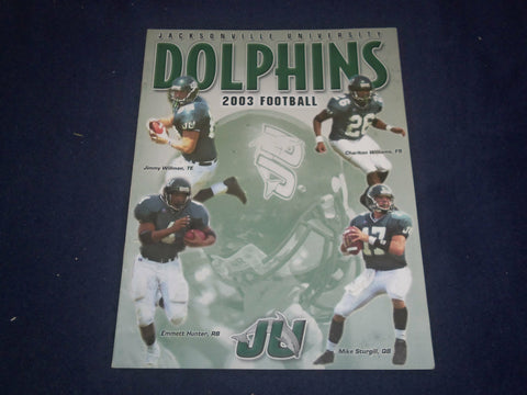 2003 JACKSONVILLE UNIVERSITY FOOTBALL BROCHURE - ST 1951Q