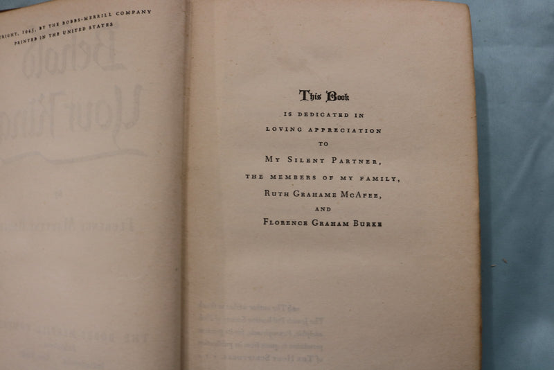 1945 BEHOLD YOUR KING HARDCOVER BOOK BY FLORENCE BAUER - KD 9635