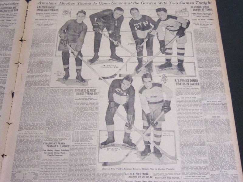 1925 DEC 27 NY TIMES SPORTS SECTION - JONES- GRANGE- HORNSBY- NURMI - NT 7064