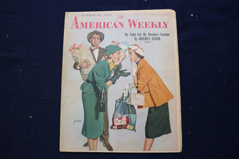 1953 OCTOBER 18 AMERICAN WEEKLY MAGAZINE - JEANNE CRAIN AD - E 23250