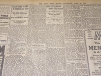 1915 JUNE 26 NEW YORK TIMES NEWSPAPER- YALE BOAT CREW MAKES CLEAN SWEEP- NT 7708