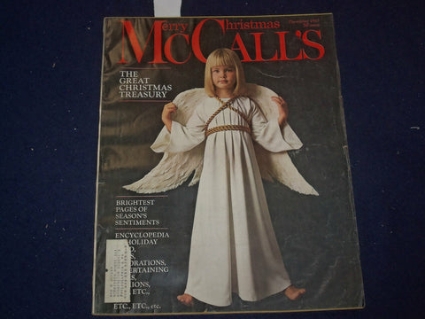 1963 DEC MCCALL'S MAGAZINE - CHRISTMAS PAINTINGS OF JACQUELINE KENNEDY - ST 6555