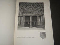 1926 CATHEDRALS HARDCOVER BOOK W/ 74 ILLUSTRATIONS - MAP - KD 4465