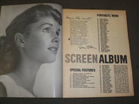1957 NOV - 1958 JAN SCREEN ALBUM MAGAZINE - DORIS DAY COVER - M 242