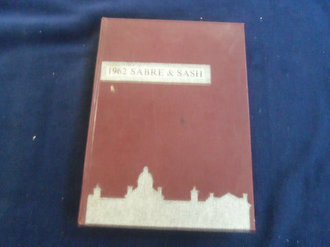 1962 SABRE & SASH PENNSYLVANIA MILITARY ACADEMY YEARBOOK - CHESTER, PA - YB 2811