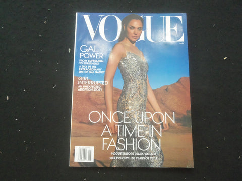 2020 MAY VOGUE MAGAZINE - GAL GADOT COVER - ONCE UPON A TIME IN FASHION-SP 8013R