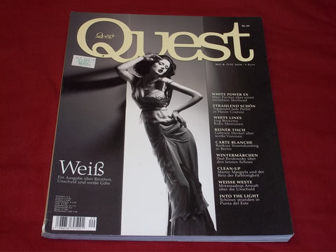 2006 MAY/JUNE QUEST GERMAN MAGAZINE - HIGH END FASHION - GREAT COVER - RC 145