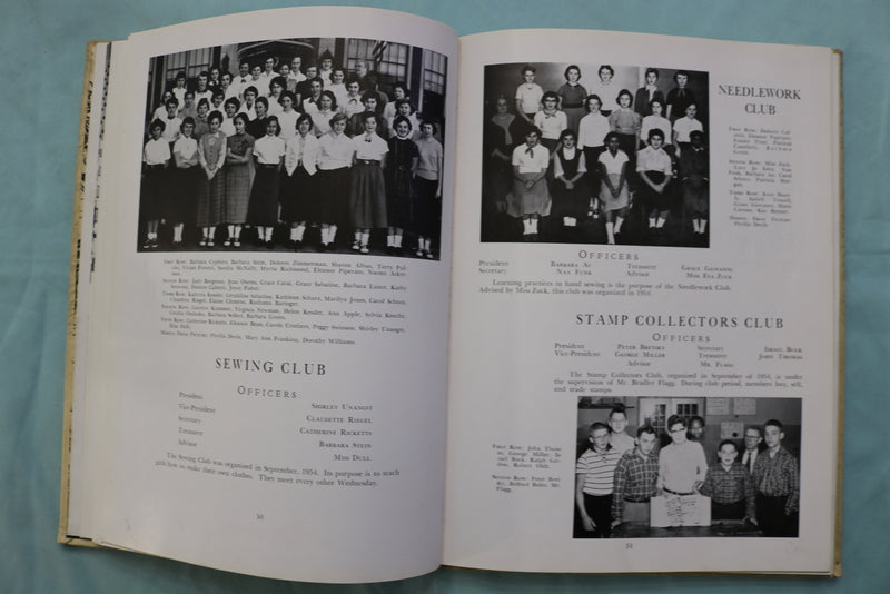 1955 THE RECHAUFFE EASTON HIGH SCHOOL YEARBOOK - EASTON, PENNSYLVANIA - YB 3556