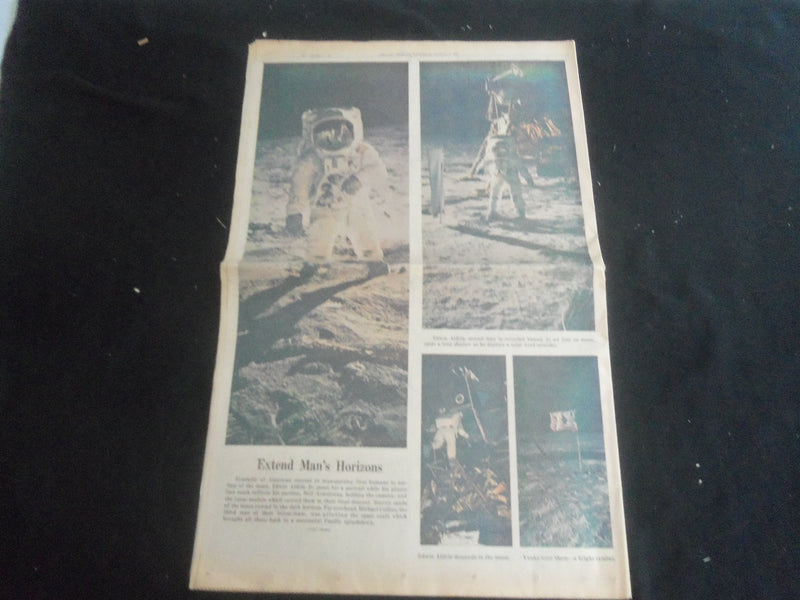1969 AUGUST 2 CHICAGO TRIBUNE NEWSPAPER - JETS BEAT STARS - MOON PHOTOS- NP 5863