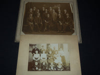 1800'S-1900'S ASSORTED MOUNTED PHOTOS - 8 TOTAL PHOTOS - #37
