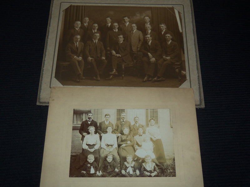 1800'S-1900'S ASSORTED MOUNTED PHOTOS - 8 TOTAL PHOTOS - #37