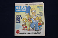 2007 JULY 20-22 USA WEEKEND MAGAZINE - THE SIMPSONS COVER - E 18336