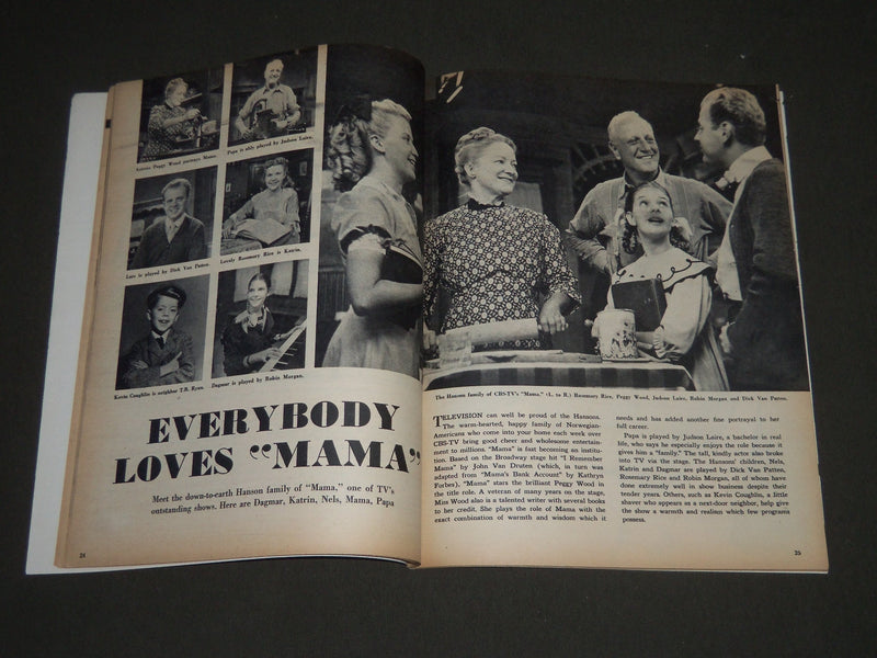 1954 MARCH TV HEADLINER MAGAZINE - GALE STORM COVER - ST 5222