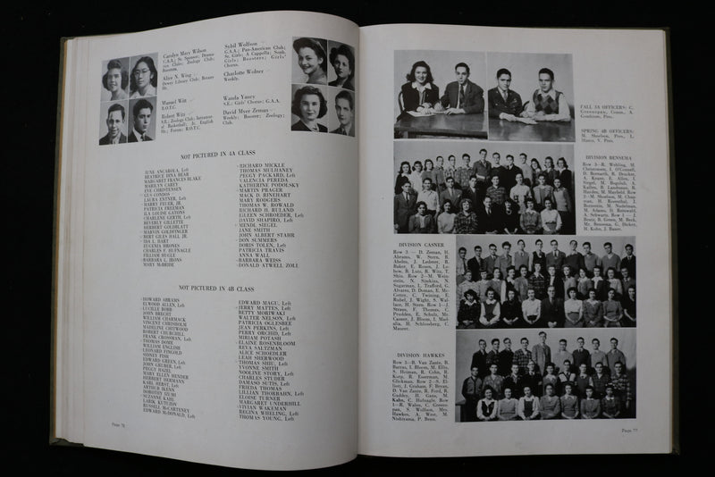 1944 THE AITCHPE HYDE PARK HIGH SCHOOL YEARBOOK - CHICAGO, ILLINOIS - YB 3504
