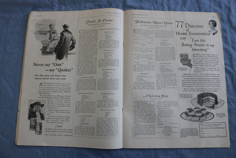 1926 OCTOBER THE FARMER'S WIFE MAGAZINE - ILLUSTRATIONS/STORIES/ADS - SP 4784G
