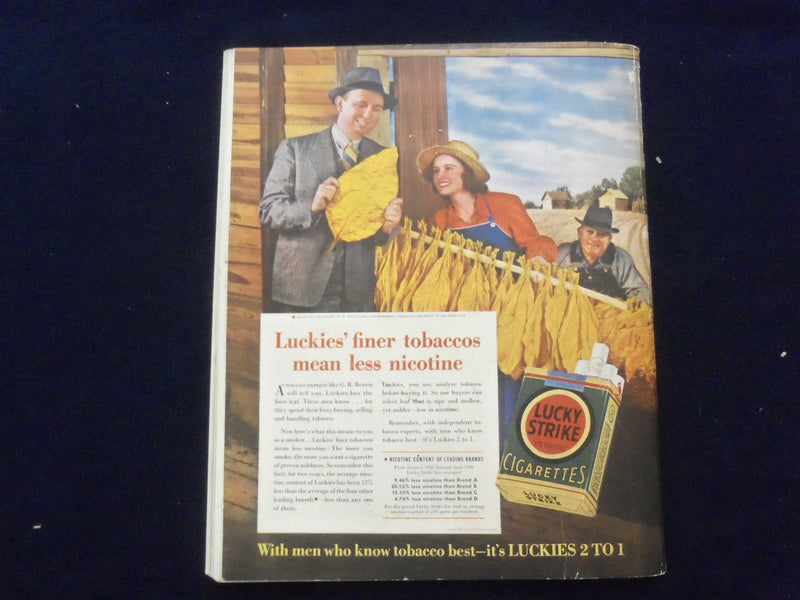 1940 SEPTEMBER FORTUNE MAGAZINE - GREAT COVER & ADS - F 917