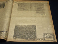 1909 NOVEMBER 14 THE BOSTON HERALD - HARVARD VANQUISHES DARTMOUTH 12-3 - BH 395