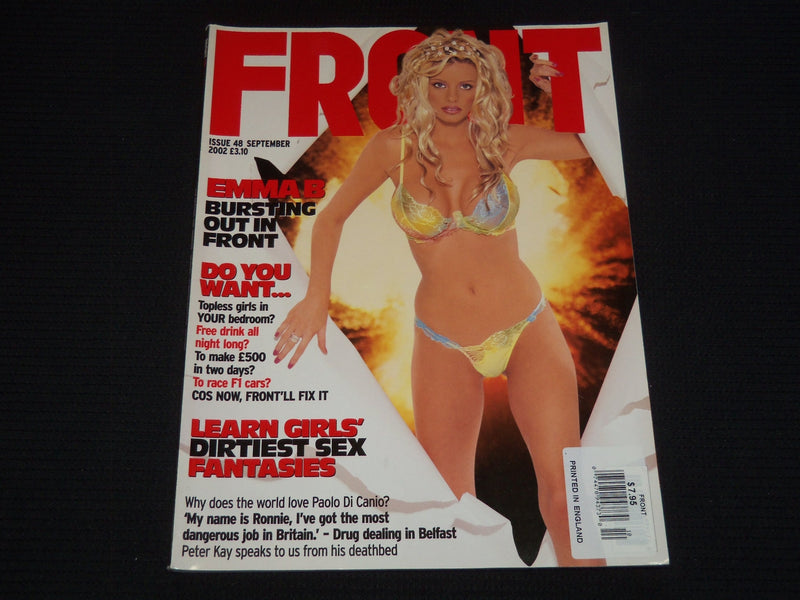 2002 SEPTEMBER FRONT MAGAZINE ISSUE 48 - EMMA B COVER - B 4275E