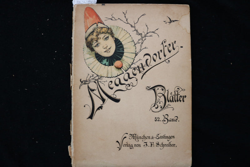 1903 MEGGENDORFER BLATTER - HUMOR UND KUNST SOFTCOVER BOOK - K 2896