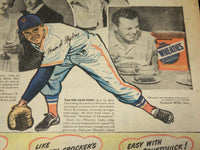 1948 VERN STEPHENS WHEATIES COLOR COMICS AD - BASEBALL - NP 1847G