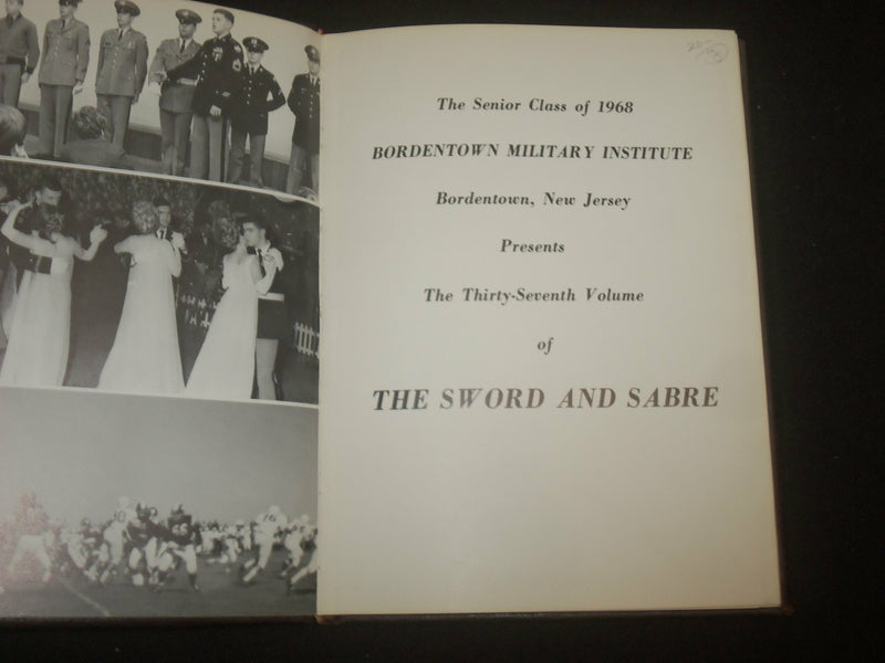 1968 BORDENTOWN MILITARY INSTITUTE YEARBOOK - BORDENTOWN, NEW JERSEY - YB 2110