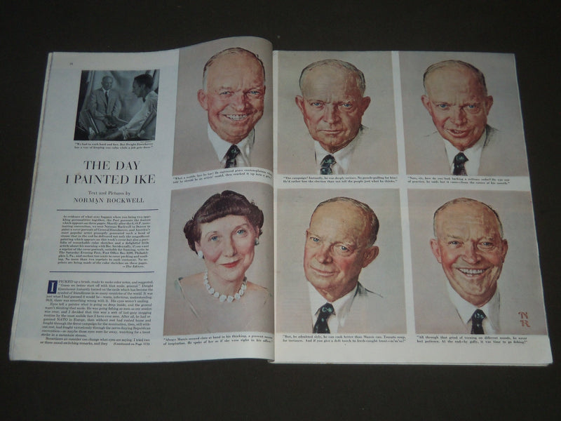 1952 OCT 11 THE SATURDAY EVENING POST MAGAZINE - NORMAN ROCKWELL COVER - SP 1934